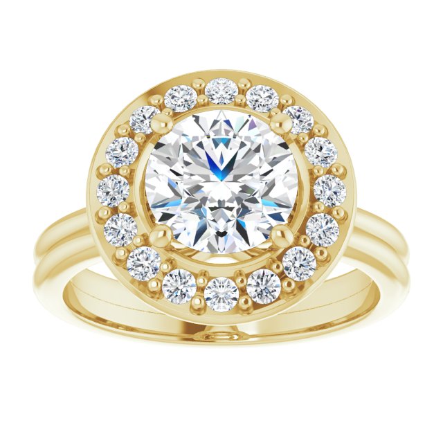 Yellow Gold-Round