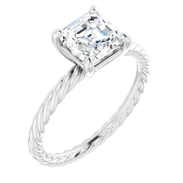 White Gold-Asscher