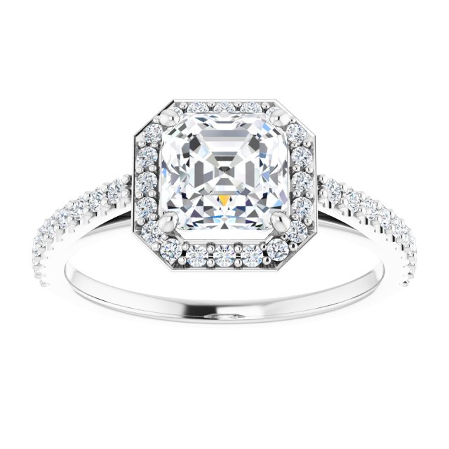 White Gold-Asscher