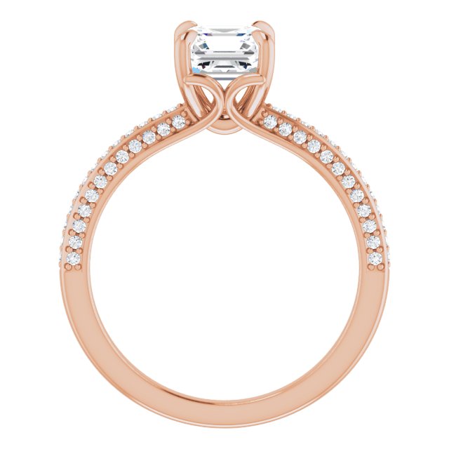 Rose Gold-Asscher