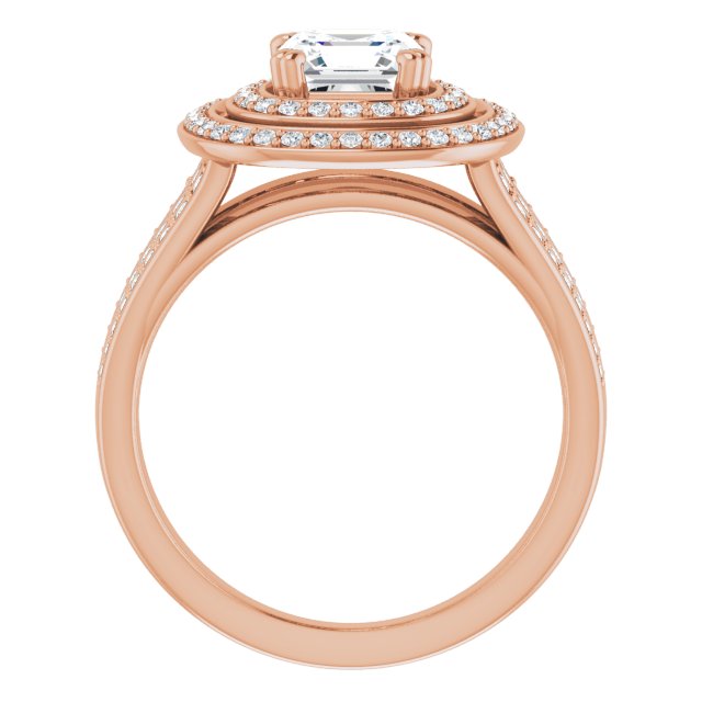 Rose Gold-Asscher