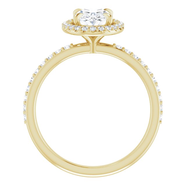 Yellow Gold-Oval