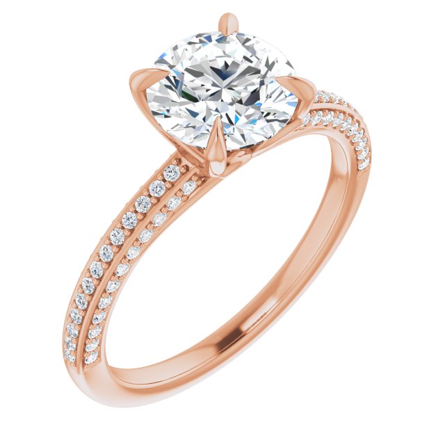 Rose Gold-Round