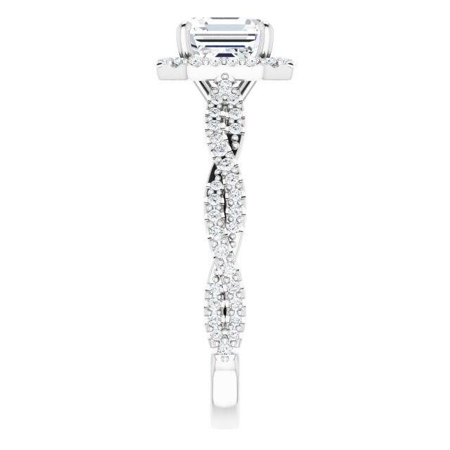 White Gold-Asscher