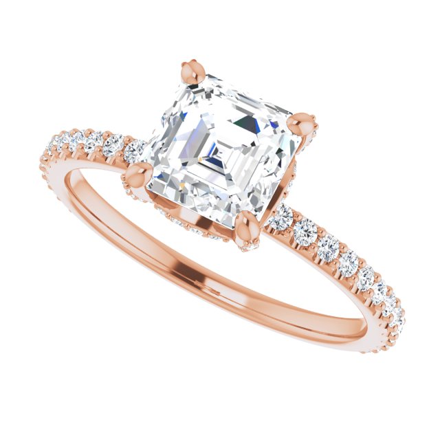 Rose Gold-Asscher