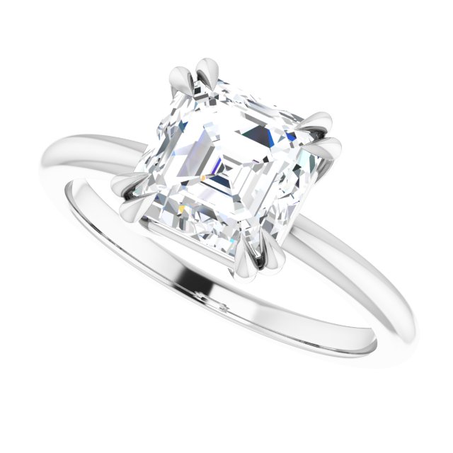 White Gold-Asscher