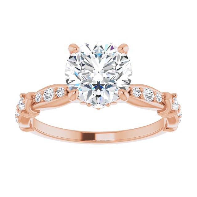 Rose Gold-Round