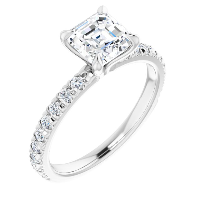 White Gold-Asscher