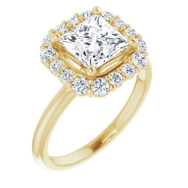 Yellow Gold-Square