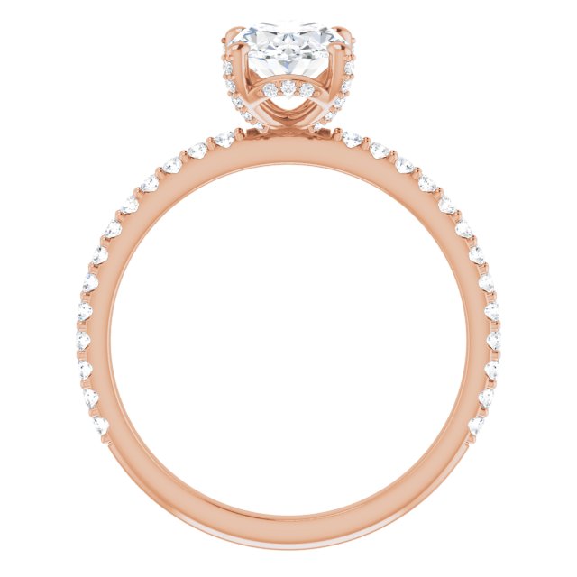 Rose Gold-Oval