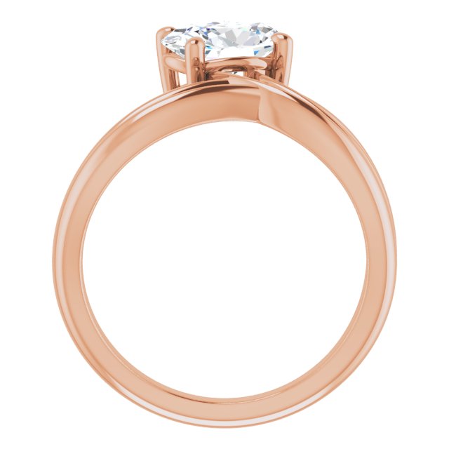 Rose Gold-Oval