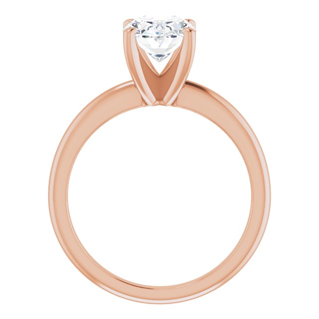 Rose Gold-Oval