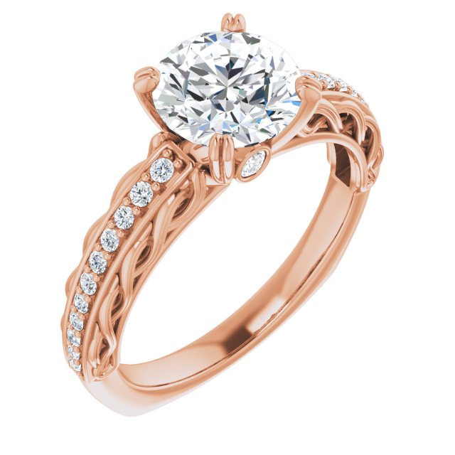 Rose Gold-Round