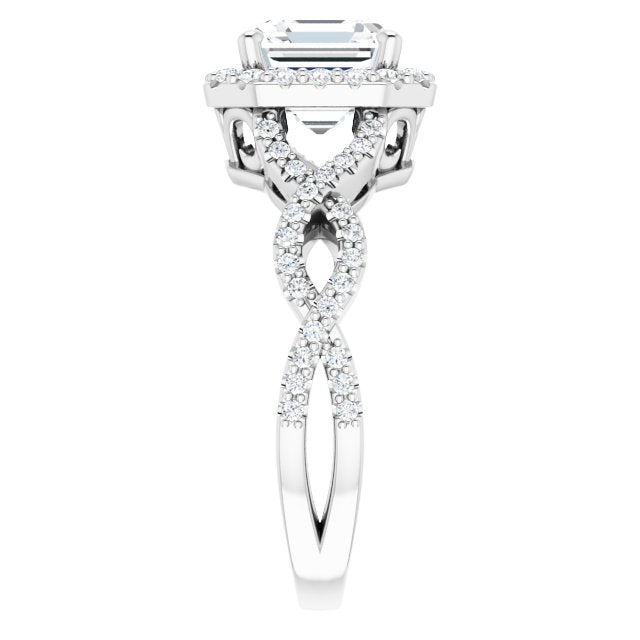 White Gold-Asscher