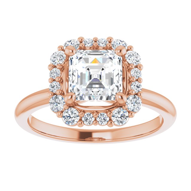 Rose Gold-Asscher