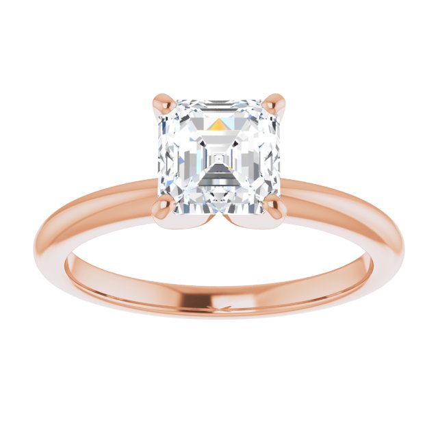 Rose Gold-Asscher