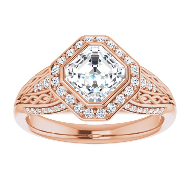 Rose Gold-Asscher