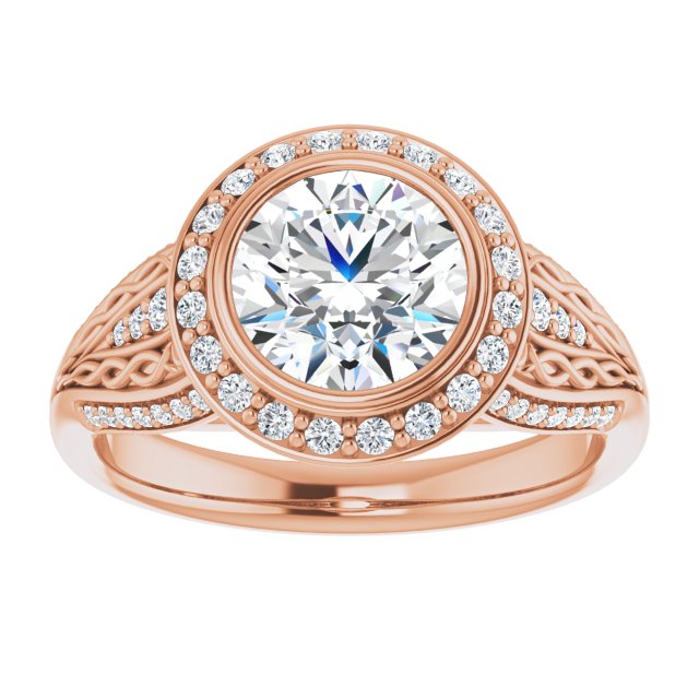 Rose Gold-Round