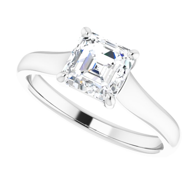 White Gold-Asscher