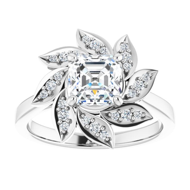 White Gold-Asscher