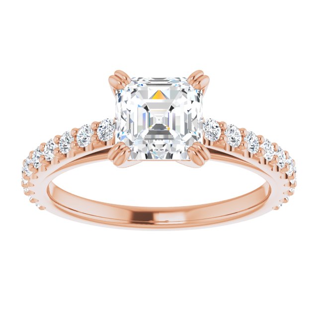 Rose Gold-Asscher