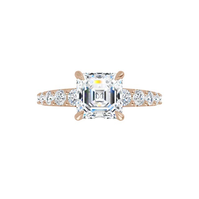 Rose Gold-Asscher