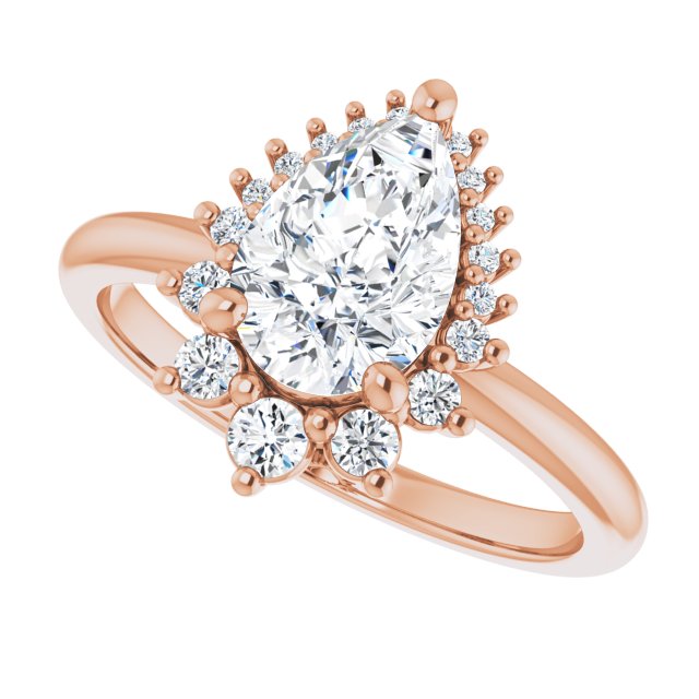 Rose Gold-Pear