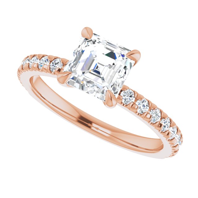 Rose Gold-Asscher