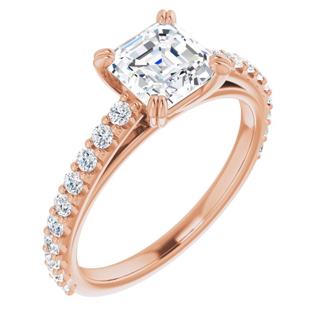 Rose Gold-Asscher