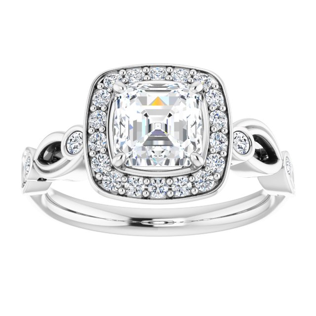 White Gold-Asscher