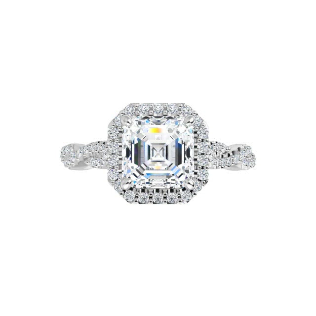 White Gold-Asscher