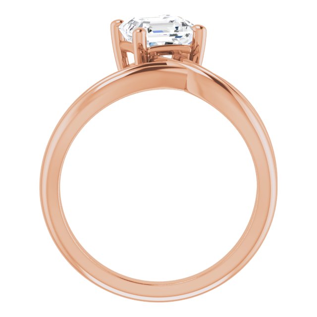 Rose Gold-Asscher