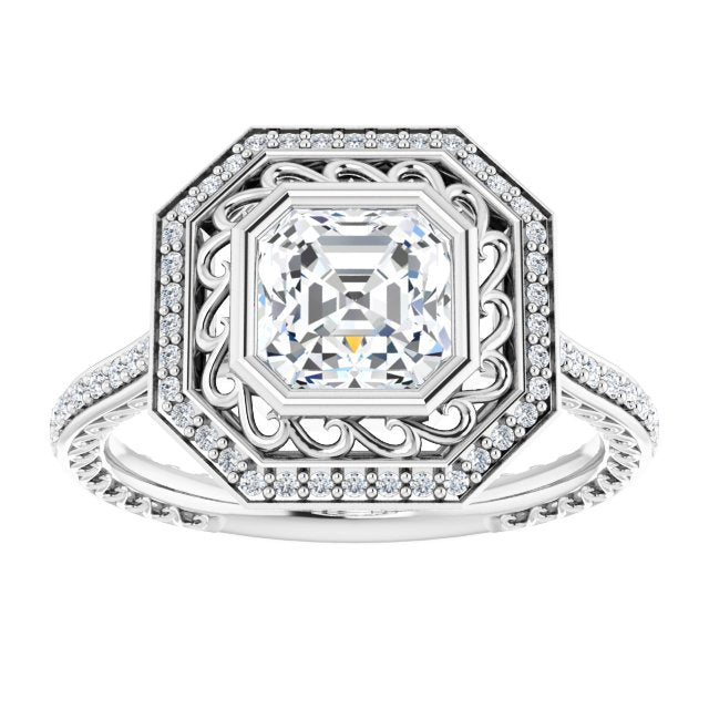 White Gold-Asscher