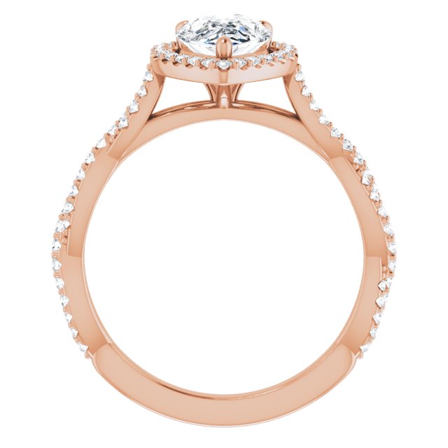 Rose Gold-Pear