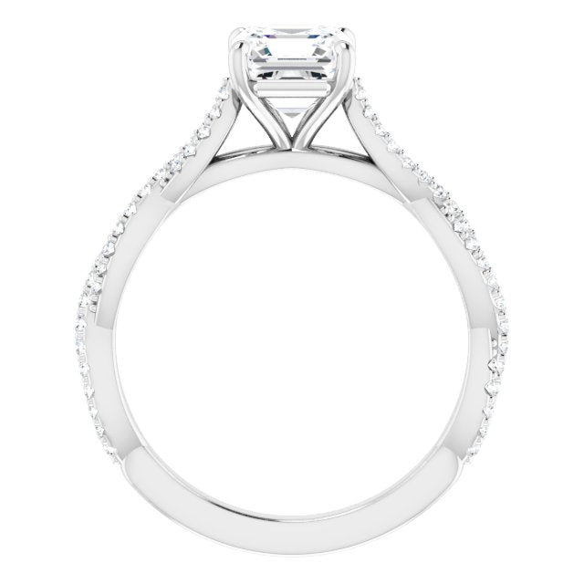 White Gold-Asscher