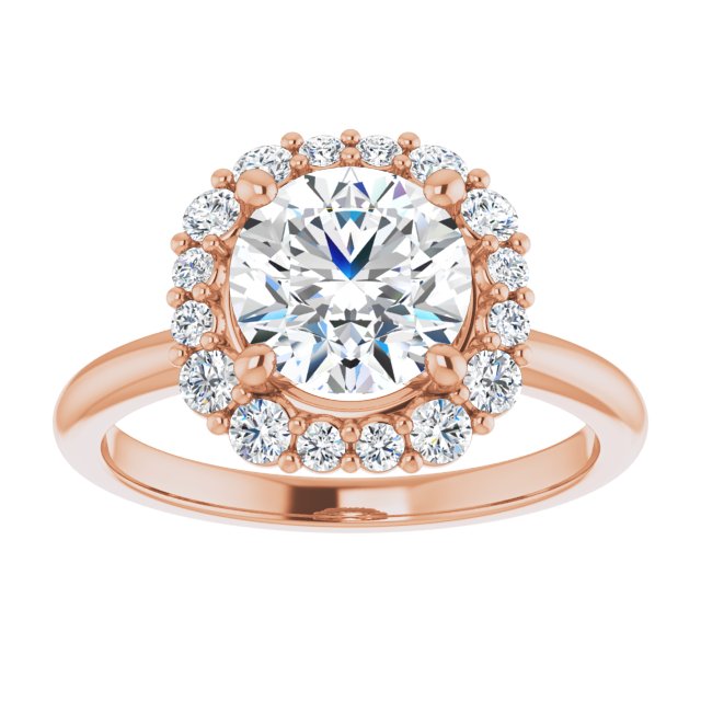 Rose Gold-Round