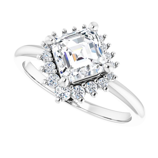 White Gold-Asscher