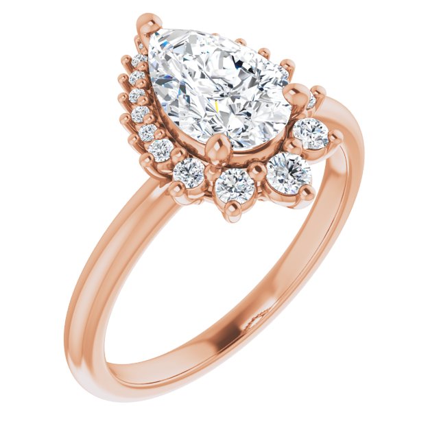 Rose Gold-Pear