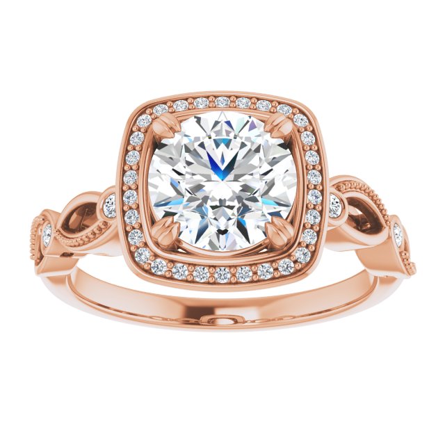 Rose Gold-Round