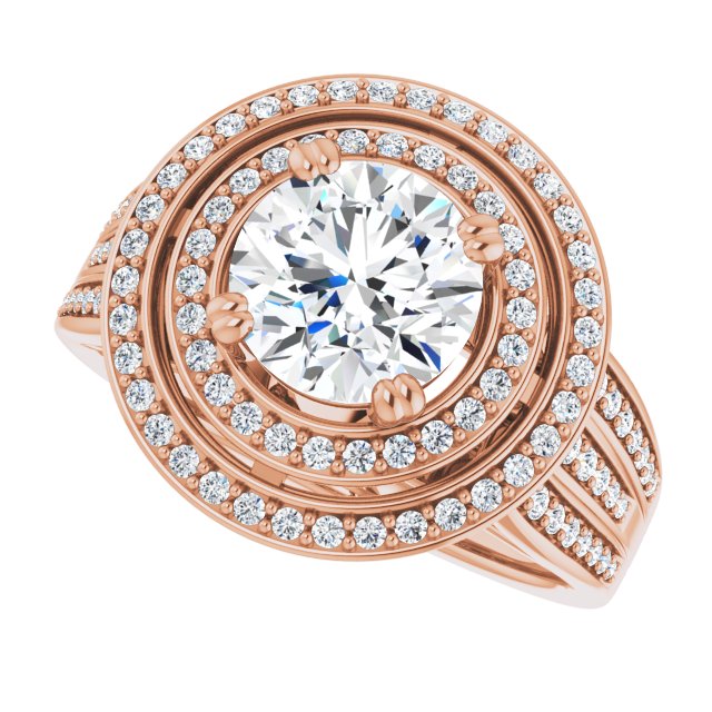 Rose Gold-Round