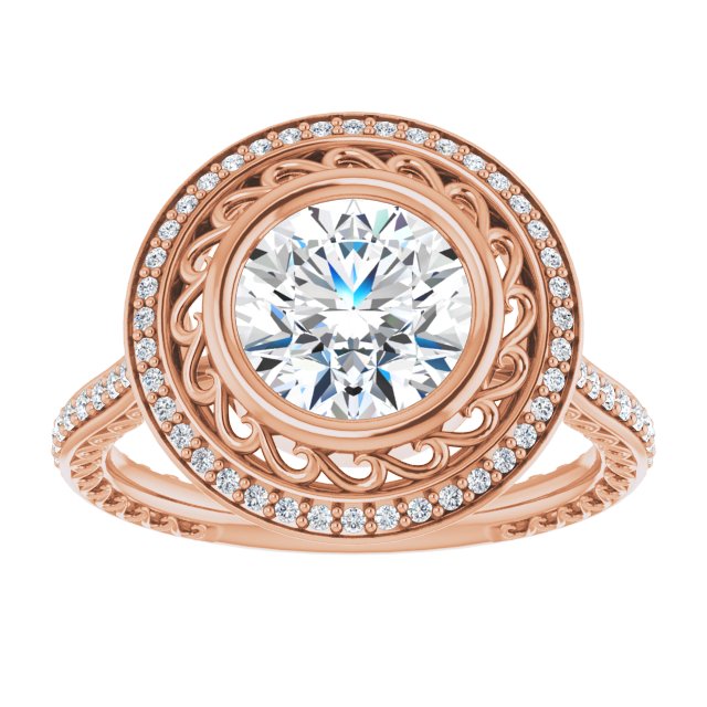 Rose Gold-Round