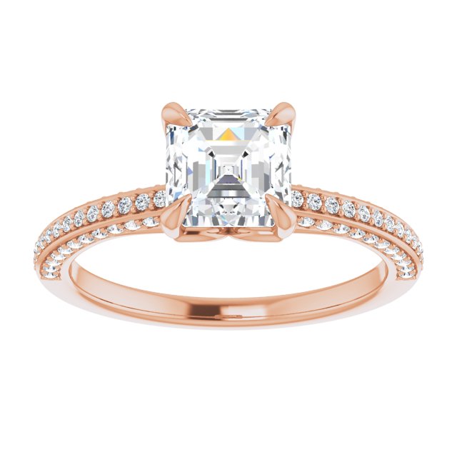 Rose Gold-Asscher