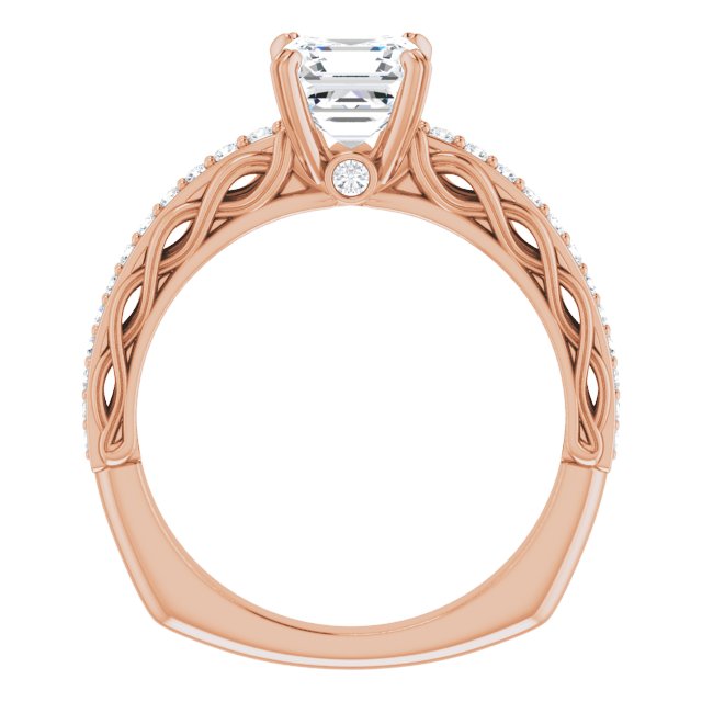 Rose Gold-Asscher