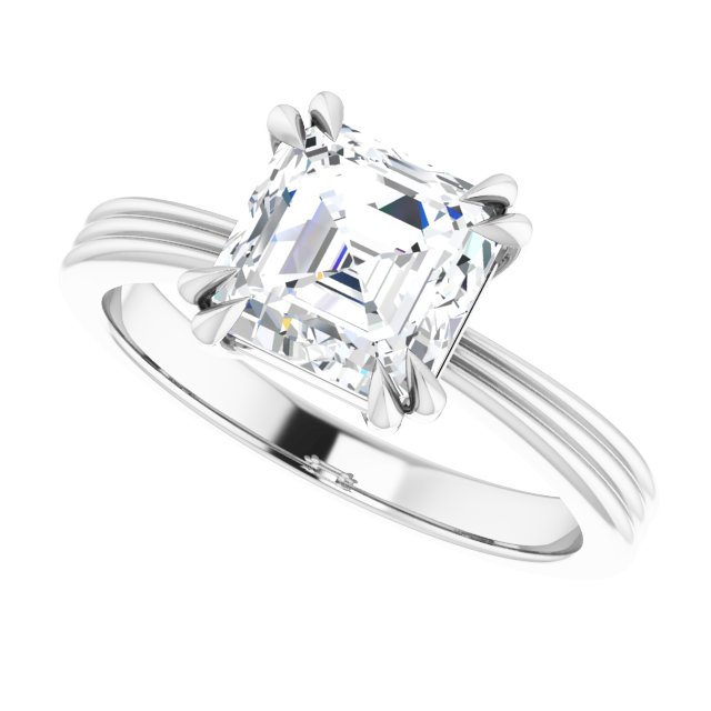 White Gold-Asscher