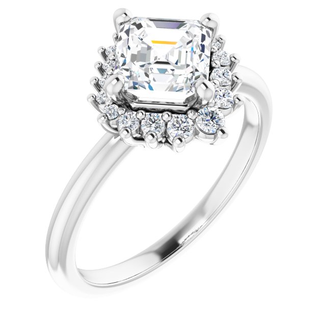 White Gold-Asscher