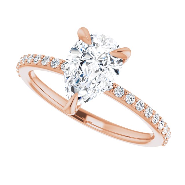 Rose Gold-Pear