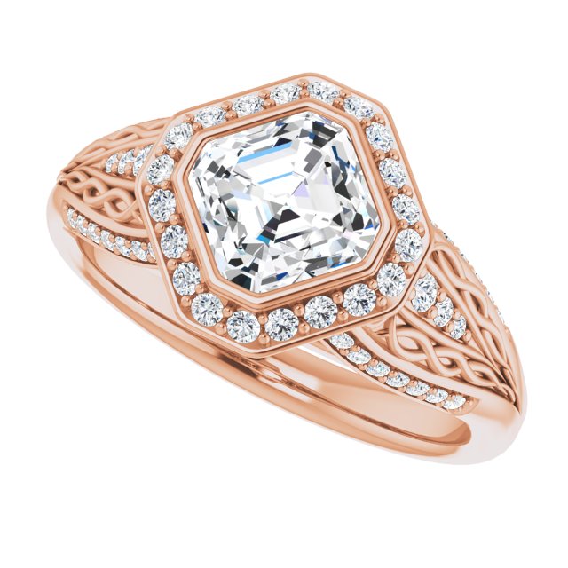 Rose Gold-Asscher