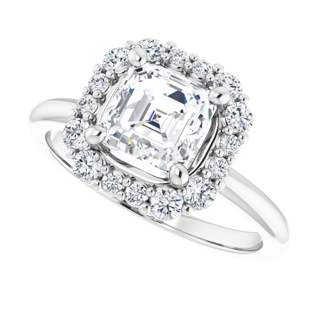 White Gold-Asscher