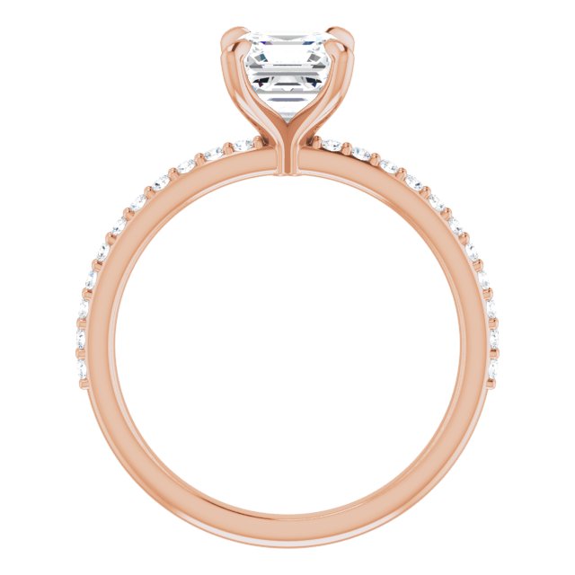 Rose Gold-Asscher