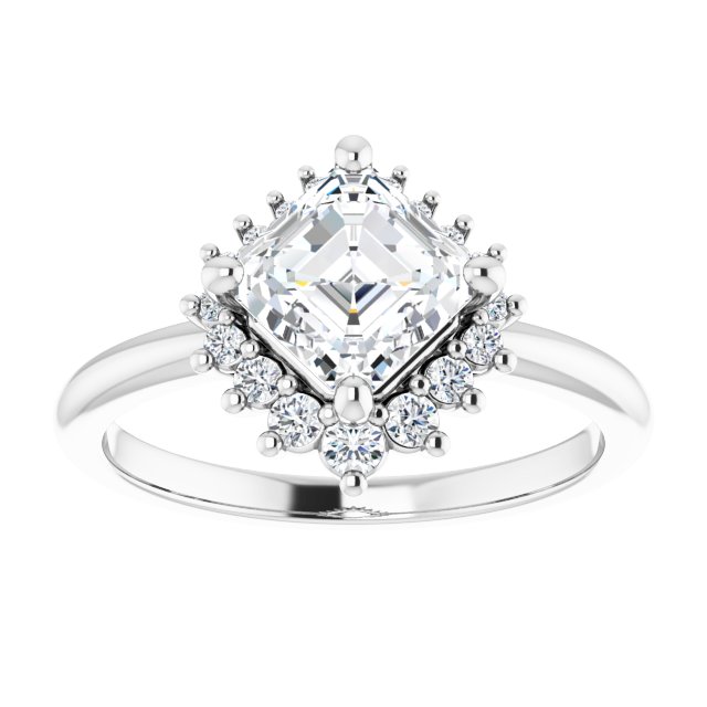 White Gold-Asscher